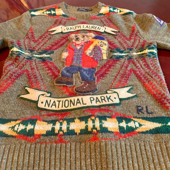 polo bear national park sweater